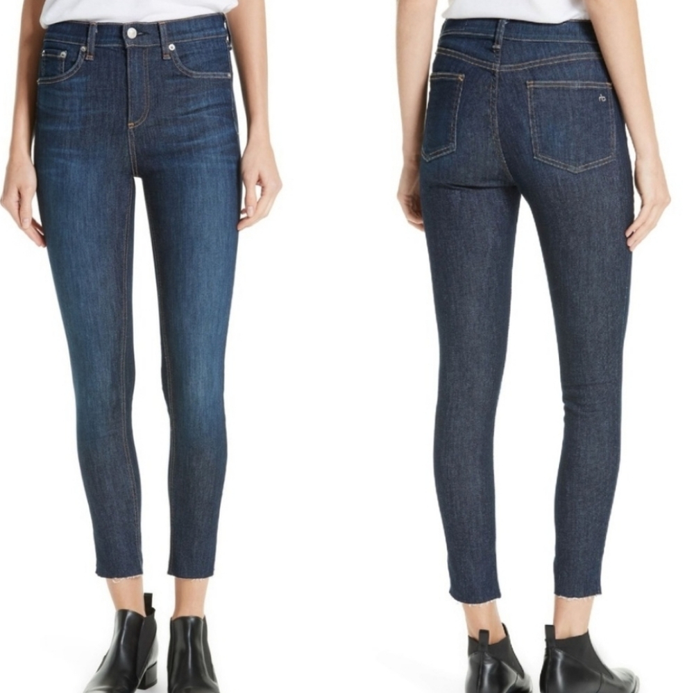 Rag & Bone Mad River 10 Inch Ankle Skinny Jeans 29